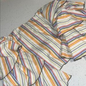 Caroline Constas Multicolor Striped Blouse